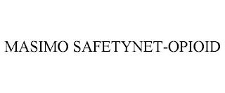 MASIMO SAFETYNET-OPIOID trademark