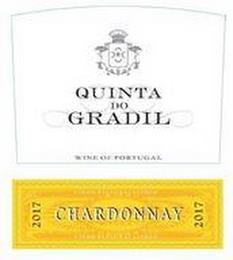 QUINTA DO GRADIL WINE OF PORTUGAL 2017 CHARDONNAY 2017 trademark