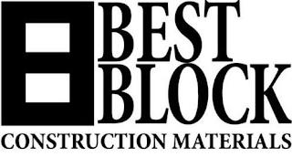 BEST BLOCK CONSTRUCTION MATERIALS trademark