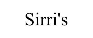 SIRRI'S trademark