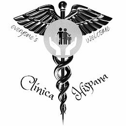 CLINICA HISPANA EVERYONE'S WELCOME trademark