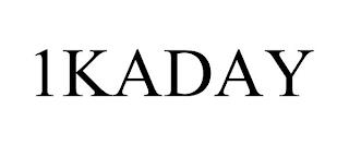 1KADAY trademark