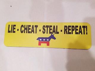 LIE · CHEAT · STEAL · REPEAT! trademark