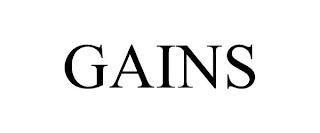 GAINS trademark