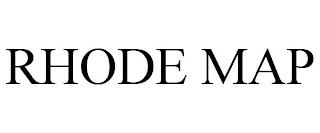 RHODE MAP trademark