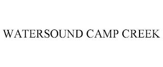 WATERSOUND CAMP CREEK trademark