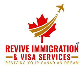 REVIVE IMMIGRATION & VISA SERVICES REVIVING YOUR CANADIAN DREAM trademark