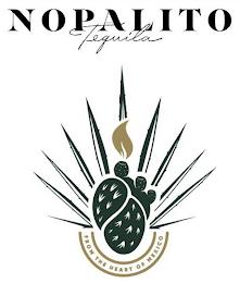 NOPALITO TEQUILA FROM THE HEART OF MEXICO trademark