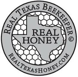 REAL TEXAS BEEKEEPER REAL HONEY REALTEXASHONEY.COM trademark