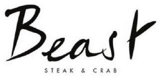 BEAST STEAK & CRAB trademark