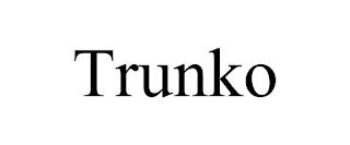 TRUNKO trademark