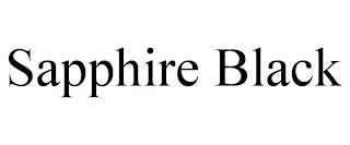 SAPPHIRE BLACK trademark