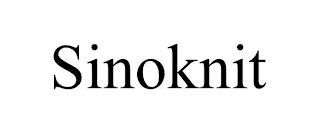 SINOKNIT trademark