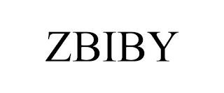 ZBIBY trademark