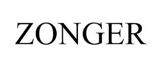 ZONGER trademark