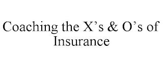 COACHING THE X'S & O'S OF INSURANCE trademark