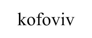 KOFOVIV trademark