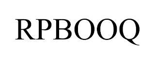 RPBOOQ trademark