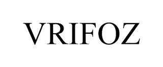 VRIFOZ trademark