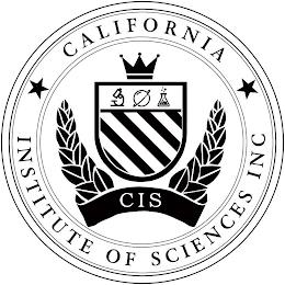 CALIFORNIA INSTITUTE OF SCIENCES INC CIS trademark