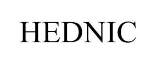 HEDNIC trademark