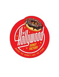 THE HOLLYWOOD DONUT FACTORY WHERE THE DONUTS ARE THE STARS trademark