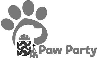 PAW PARTY trademark