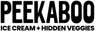 PEEKABOO ICE CREAM + HIDDEN VEGGIES trademark