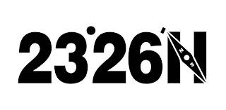 23°26'N N S trademark