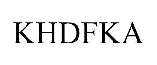 KHDFKA trademark