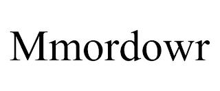 MMORDOWR trademark