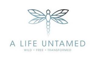 A LIFE UNTAMED WILD · FREE · TRANSFORMED trademark