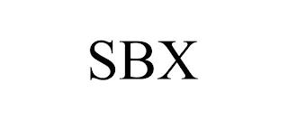 SBX trademark