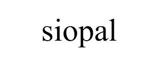 SIOPAL trademark