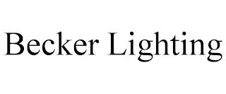 BECKER LIGHTING trademark