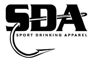 SDA SPORT DRINKING APPAREL trademark