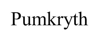 PUMKRYTH trademark