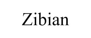 ZIBIAN trademark