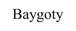 BAYGOTY trademark