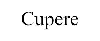 CUPERE trademark