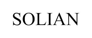 SOLIAN trademark