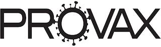 PROVAX trademark