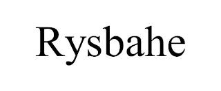 RYSBAHE trademark