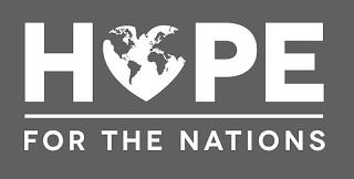 HOPE FOR THE NATIONS trademark