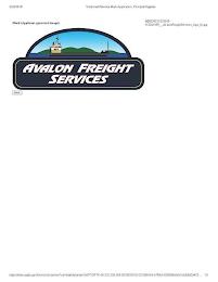 AVALON FREIGHT SERVICES trademark