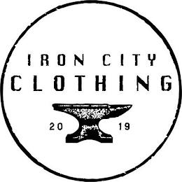 IRON CITY CLOTHING 2019 trademark