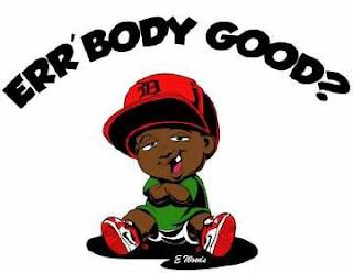 ERR'BODY GOOD? D E WOODS trademark