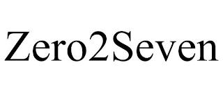 ZERO2SEVEN trademark