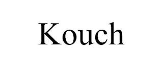 KOUCH trademark