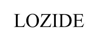 LOZIDE trademark